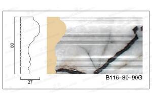 B116-80 PS发泡仿真大理石装饰线收边 七色入