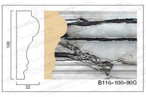 B116-100 PS发泡仿真大理石装饰线收边 七色入