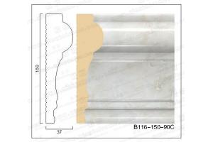 B116-150 PS发泡仿真大理石装饰线收边 七色入