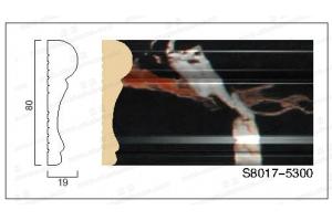 S8017 PS发泡仿真大理石装饰线收边线防水易安装 七色入