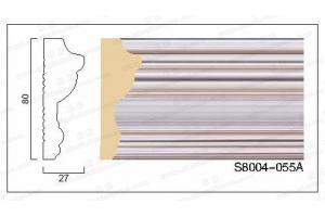 S8004 PS发泡欧式装饰线门套线窗套线背景墙线 两色入