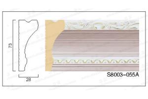 S8003 PS发泡欧式装饰线门套线窗套线背景墙线 两色入