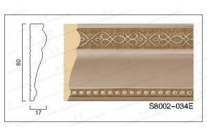S8002 PS发泡欧式装饰线门套线窗套线背景墙线 两色入