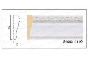 S6003 PS发泡欧式装饰线门套线窗套线背景墙线 两色入