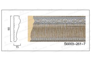 S6003 PS发泡欧式装饰线门套线窗套线背景墙线 两色入