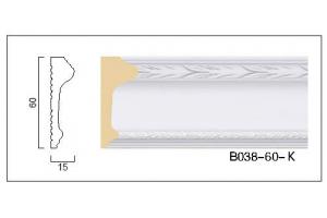 B038-60 PS发泡欧式装饰线收边线背景墙线 三色入