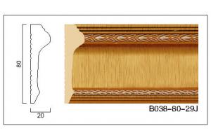 B038-80 PS发泡欧式装饰线收边线背景墙线 三色入