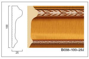 B038-100 PS发泡欧式装饰线收边线背景墙线 三色入