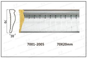 S7001 PS发泡欧式装饰线门套线窗套线背景墙线 两色入